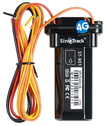 SinoTrack GPS Tracker Auto, ST-901L 4G Mini GPS Tracker Locator Echtzeit-Ortungsgerät für Auto Motorrad LKW Taxi