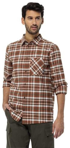 Jack Wolfskin BERGWEG Shirt M L, Carmine 41