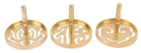 Kit de Fabrication D'encens 3 Pièces, Modèle D'encens en Laiton, Sceau D'encens Chinois, Accessoires de Brûleur D'encens pour Bricolage, Yoga, Méditation, Aromathérapie à Domicile