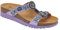 Scholl, Sandalia para mujer con doble banda, Lila., 35 EU