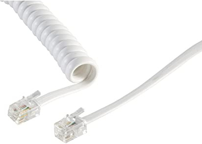 Telefonkabel 2 m RJ10 – Kabel für Telefon Festnetz (RJ10, RJ10)