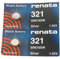 # 321 Renata Uhren Batterien 3