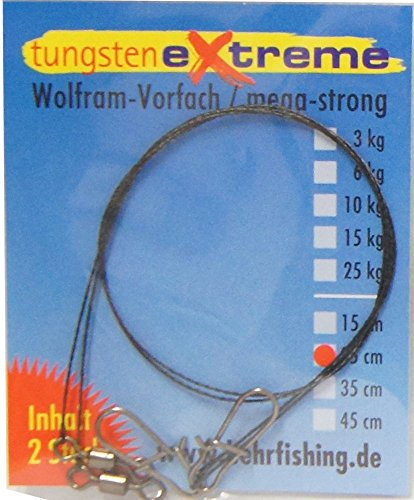 Behr Tungsten-Raubfischvorfach-2702530 Mehrfarbig 3kg 25cm