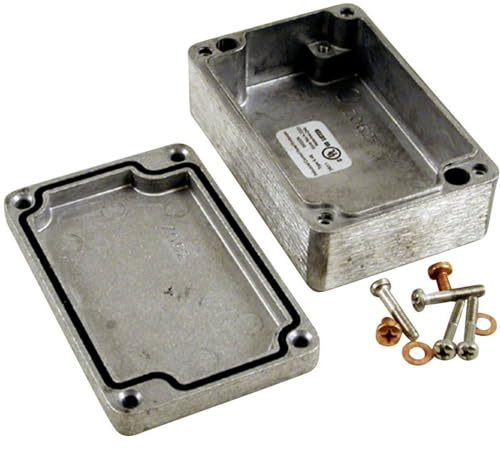 HAMMOND ELECTRONICS Universalgehäuse 1590Z135 Aluminiumdruckguss Aluminium 175 x 80 x 60 mm, 1 Stück