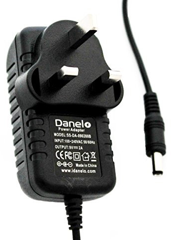 Danelo Yultek 9V Power Supply Adaptor Charger For Boss RC-3 Loop Effects Pedal
