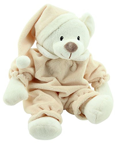 Sweety-Toys 5802 Teddybär Schlafbär Kuschelbär Sleepy 31 cm hellbraun
