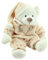 Sweety-Toys 5802 Teddybär Schlafbär Kuschelbär Sleepy 31 cm hellbraun