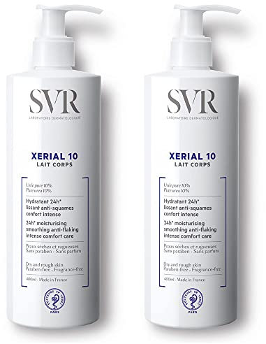 Lait Corps 10 2x400ml Xerial Peaux Seches Svr