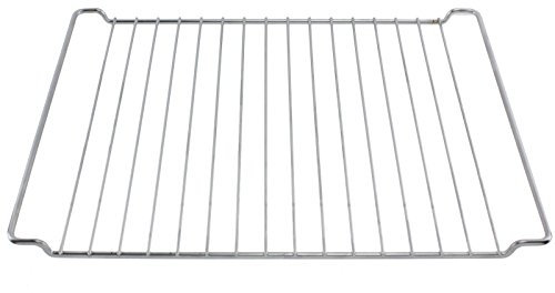 SPARES2GO Chrome Shelf for Whirlpool Oven Cooker (445mm x 340mm)