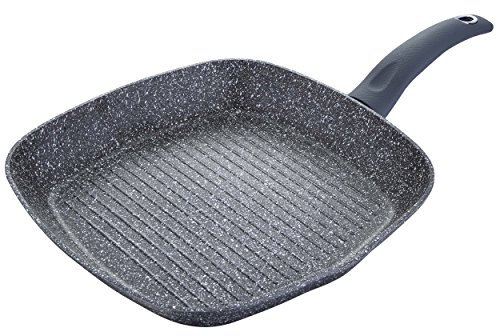 Bergner Orion Grill, Aluminio Forjado, Gris, 28 cm