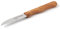 HEISO Gemüsemesser - Scharfes Messer aus rostfreiem Stahl & gerader Klinge - Schälmesser Made in Solingen - Traditionsmesser mit kostenlosem Nachschleifservice