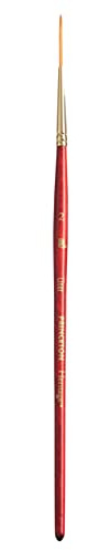 Princeton Heritage, Series 4050, Synthetic Sable Paint Brush for Watercolor, Liner, 2