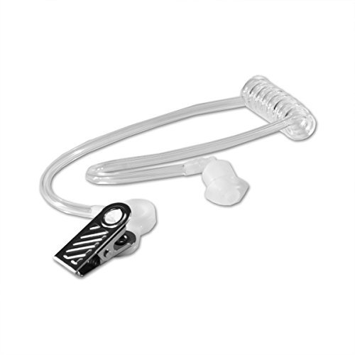 LIFE IS SIMPLE Schallschlauch durchsichtig mit Ohrstöpsel