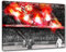 Ultras München Pyro, Bild auf Leinwand XL, fertig gerahmt, 80 x 60 cm