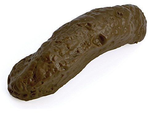 Bristol Novelty GJ440 Toilet Seat Turd Joke Accessory Set, Unisex-Adult, Brown, One Size