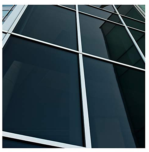 BDF NA05 Window Film Daytime Privacy and Sun Control Natural Black 5 (Very Dark) - 48in X 24ft