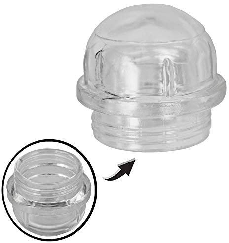 SPARES2GO Screw-in Lamp Bulb Lens Cover for Hotpoint Oven Cookers