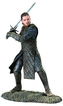 Dark Horse Comics JAN180165 Game of Thrones Die Schlacht der Bastarde Action Figur Jon Snow PVC, 20,3cm