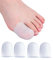 Protection gros orteil, 4 Pièces Capuchons d'orteils, pour Soulager Pied la Douleur, Contre Les Ampoules et Cors