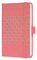 SIGEL J0202 Wochenkalender Jolie 2020, ca. A6, rosefarben, samtig-weiche Oberfläche - weitere Modelle