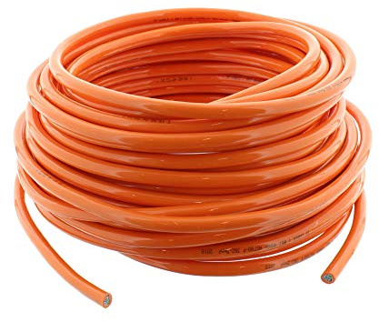 Polyurethanleitung H07BQ-F 3G 2,5mm² PUR Kabel orange 35 Meter