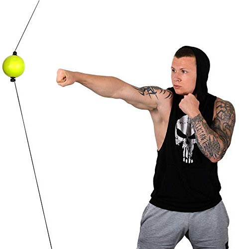 SKAL - Palla da boxe, per allenamento di allenamento e fitness per MMA Combat, versione UPGRADE