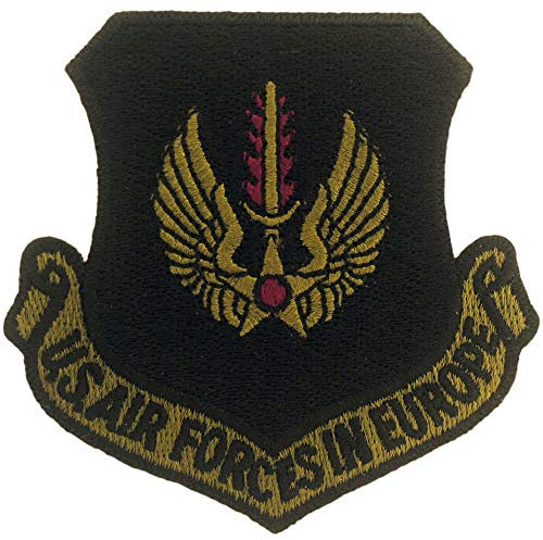 United States Air Force USAF Europa bestickter Aufnäher mit Bügelkleber