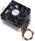 Enfriador de CPU con excelente Rendimiento de disipación de Calor, para Enfriador de CPU cojinete hidráulico de 12 V, 2200 RPM, Ventilador silencioso 7015 de Alta Velocidad, Ideal para AM2 Am