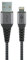 goobay 49267 Cable Lightning Apple – Certificado MFi – Cable textil extra resistente con conectores metálicos – 0,5 m