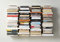 TEEbooks Bücherregal - Vertikales Bücherregal 60 cm - Satz von 4