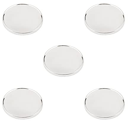 Eshan Golf Ball Marker 5 Pack Metal Alloy Markers Men Women Golfer Gifts Golf Sports Court Accessories For Magnetic Hat Clips