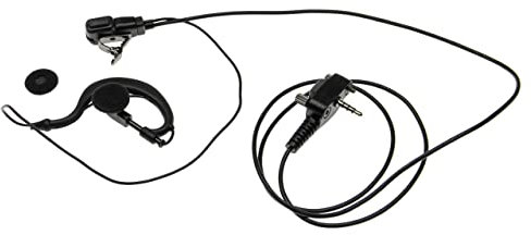 vhbw Headset kompatibel mit Yaesu/Vertex VX-130, VX-140, VX-146, VX-160, VX-180, VX-210A, VX-230, VX-231, VX-246, VX-350, VX-351 Funkgerät - G-Form