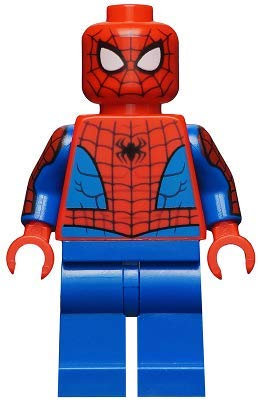 LEGO Superheroes: Spiderman with Printed Arms, Web Blast and Bonus Red Cape