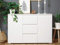 möbelando Kommode Beistellschrank Sideboard Anrichte Standschrank Schrank Ravenna III Weiß matt