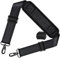 78 Zoll Schultergurt, Unbeweglichem Kissen und Zwei Balance-Schnallen Universal-Ersatzgurt mit Metall-Drehhaken für Laptoptaschen, Gepäcktaschen, Kamera, Umhängetasche (198cm,Schwarz)