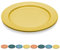Kyraton Assiettes Service de Table 25cm 8 pièces, vaisselle et arts de la table Non fragile et léger Idéal pour voyage, pique nique, intérieur, extérieur, restaurant micro ondes sécurité