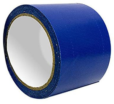 Nastro di riparazione per teloni, 8 cm x 5 m, autoadesivo, per riparazione di teloni, impermeabile, per camion, telo antipioggia, tenda (blu)