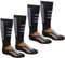 BestSale247 2 Paar Kinder-Damen Herren Skisocken Skistrumpf Funktionssocken Snowboard für Wintersport mit Spezial-Polsterung (2 Paar/Orange, 31-34)