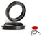 PARAOLI PER FORCELLA 31,7 x 42 x 7/9 CM SPECIFICO 040ARI078 COMPATIBILE CON Malaguti F12 Phantom 100 50 ANELLO DI TENUTA ALL-BALLS