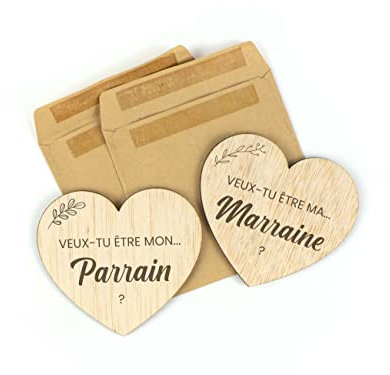 CONTRAXT Cadeau Parrain Marraine Demande original. Cadeau naissance annonce grossesse demande original Veux tu être marraine parrain