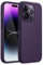 JETech Silicone Case for iPhone 14 Pro 6.1-Inch, Silky-Soft Touch Full-Body Protective Phone Case, Shockproof Cover with Microfiber Lining (Deep Purple)