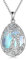 YAFEINI Mondstein Schwester Kette Sterling Silber Baum des Lebens Schwester Geschenke von Schwester Tropfen Anhänger Halskette Schmuck (Schwester Halskette)