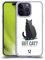 Head Case Designs Negro Tiene Gato Caso de Gel Suave Compatible con Apple iPhone 14 Pro MAX