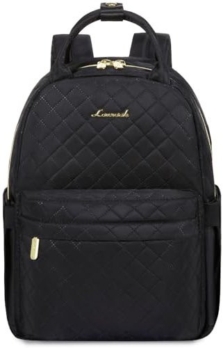 LOVEVOOK Petit Sac à Dos Femme Chic Mini Sac a Dos Feminin Elegant Leger Sacs à Main Portés Dos Femme Tendance Cartable Fille Backpack pour Voyage Loisir Collège