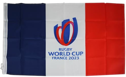 Drapeau Rugby World Cup - RWC - 90 x 60 cm - Collection officielle Coupe du Monde de Rugby 2023