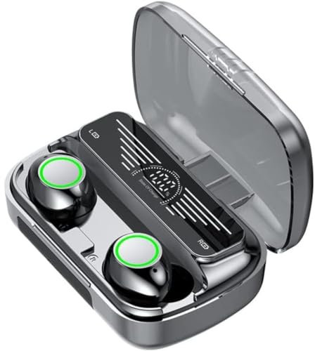 Wireless Earbuds, Bluetooth 5.3 Headphones HI-FI Stereo, Wireless Earphones, In Ear Headphones with Wireless Charging Case Built in Mic Headset Premium Sound Quality, IPX8 Waterproof for Running.