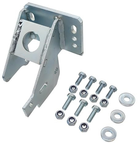 trailer parts4u Console de roue jockey universelle pour roue jockey pour Alko Knott Schlegl, etc. Remorque Bugrad Support de roue 161S 251S 251G KF27 KF20 KF13, etc.