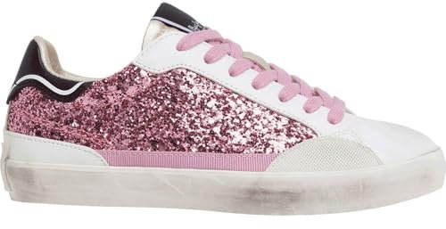 Pepe Jeans Lane Glitter Sneakers rosa