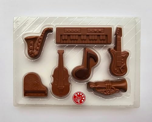 Musikinstrumente aus Schokolade I Musik-Set