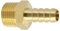 YUTBG Connector Hose Fitting 6 8 10 12 14mm Brass Hose Thread Diameter 1/4 1/8 1/2 3/8 for Air Compressor Gas Water Pipe-PC-6mm-3/8